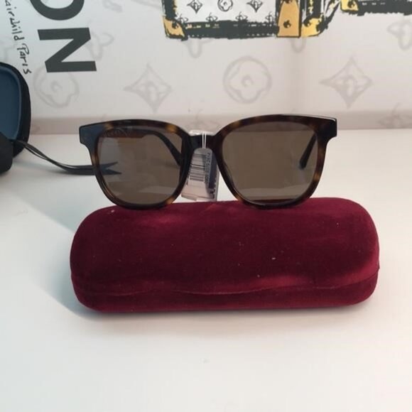 Authentic Gucci GG0848SK 003 Sunglasses Havana Tortoise Brown – New - Picture 3 of 12